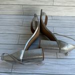 Kelly & Katie  Silver Strappy High Heels Women’s Size 11M Photo 3