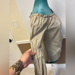 United Colors Of Benetton Off-Shoulder Blouse Women’s Size M Beige Button Front Photo 5