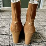 Michael Kors Rory Suede Wedge Ankle Boots Photo 8
