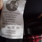 Spirit  Halloween M Scottie Girl Crested Red Plaid Underwire Bra Costume Photo 4