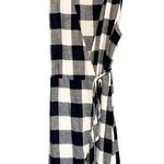 Rails  Madison Azure Check Wrap Mini Dress - size Small Photo 2