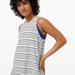 Lululemon  All Tied Up Tank Top black and white striped Photo 0