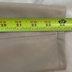 BLANK NYC  Beige Faux Leather Open Draped Front Jacket Womens Size Medium Photo 5