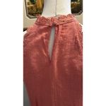 Anthropologie Mine Anthropology Tank Top M Scalloped Crochet Lace Funnel Neck Boho Chic Girly Photo 5