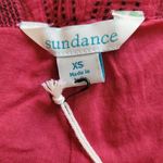 Sundance  Red Cotton Striped Pants NWOT Photo 6