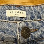 Sandro  straight leg light wash jean 42 (10) Photo 4
