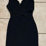 Top Shop Bodycon Scallop Dress. Photo 3