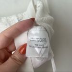 Princess Polly Sadie White Button Front Tie Shoulder Crop Top 10 Photo 6