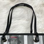 NWT Vintage Girl with a Dog Bedazzled Black and White Tote Purse Bag Photo 5
