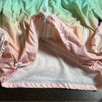 Ivory Ella  Blue and Pink Ombre Hooded Windbreaker Jacket Photo 3