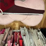 Guess  Women's red and maroon long sleeve baseball Tee vintage Y2K Medium Photo 10