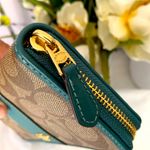 Coach NWOT Signature Leather Zip Around
Long Accordion Wallet Photo 3