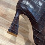 Schutz Shutz Brown Croc Boots Photo 4