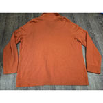Carole Little Angora Lambs Wool Blend Sweater Women's 2X Orange V Photo 3