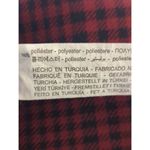 ZARA Red & Black High Neck Plaid A-Line Mini Dress Women XS Skater Girl Preppy Photo 8