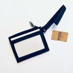 PINK - Victoria's Secret 🖤💚Victoria’s Secret PINK Cardholder Zip Wristlet Strap Keychain / Black Ivy Photo 4