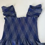 Hill House Ellie Nap Dress Navy Glitter Check, XS Photo 9