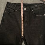 Risen  black jeans frayed hem size 29/9 Photo 6