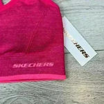 Skechers Sketchers Hot Pink Seamless Racerback Sports Yoga Bra Photo 1