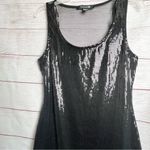 Forever 21  Women's Sequin Style Black Mesh Back Holiday Style Dress Sz M Photo 9