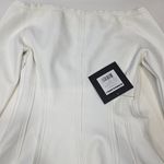 Norma Kamali  Off Shoulder Grace Mini Dress in Snow White Photo 9