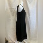 Amanda Smith  Black Halter Sheath Mini Dress Photo 5