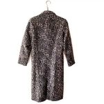 RTA Road to Awe Jamson Leopard Animal Print Wool Cashmere Coat Brown Size L Photo 9