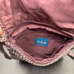The Sak The‎  Woman's Purse Crochet Small Crossover Crossbody  Light Dark Purple Photo 3