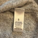 Kendall + Kylie Knit Top Light Gray Women Size Small EUC Photo 3