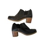 Dansko Harlene Black Leather Bootie Block Heel Ankle Boots Women's Size 40 Photo 1