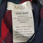 Mixit · One Size · Plaid Hooded Poncho Cape · Toggle Fringe Wrap Outlander Style Photo 5
