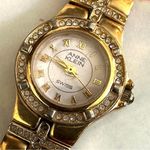 Anne Klein  gold tone rhinestone Watch Photo 1