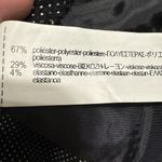 ZARA NWT  Micro Polka Dot Dress Pants Trousers Size 4 Black White 30x27.5 Ankle Photo 8