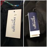 NWT SWIMSUITS FOR ALL Floral Sarong Front One Piece Swimsuit Size 34 Photo 5