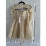 Oh Polly Women's 8 Ivory Mini Dress Etherial Coquette Feminine NEW Milk Maid Photo 5