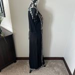 Sundance  Catalog Dress Sleeveless Floral Embroidered Medium Colorful Tie Back Photo 5