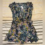 Loft  Multicolor Floral Romper Photo 1
