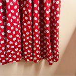 Cambridge Dry Goods Vintage Floral Button Back Midi Sundress Red sz 12 Cotton Photo 10