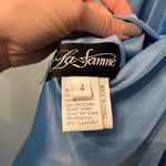 La Femme Blue Formal Dress Photo 7