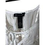 INC International Concepts White Eyelet Embroidery Short Sleeve Mini Dress 10 Photo 4