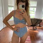 Aerie Blue Bathing Suit Photo 4
