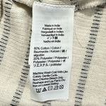 Madewell Split-Crewneck Cardigan Tank Women's XXS White Black Striped NWT Photo 5