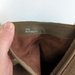 Linea Paolo  Winslet Wedge Ankle Booties Heel Women 6 Beige Sparkle Glitter Brown Photo 7