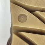 Diba True  Womens 8 Booties Next Day Wedge Platform Brown Leather Soft Side Zip Photo 14