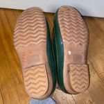 Bass Tamarack Rain Moccasin Shoes Womens Size 8 Green/Brown Leather Rubber Brown Photo 5