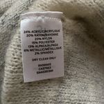 Something Navy Metallic Stripe Sweater Dress Photo 13