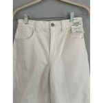 Madewell NWT  Tile White The Perfect Vintage Wide Leg Crop Jeans Size 25 Photo 5
