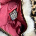 Banana Republic Vintage  Faux Fur Genuine Leather Trim Handbag Photo 12