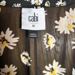 CAbi Kimono Cover Up Women Medium Multicolor Daisy Floral Print Tie Front Duster Photo 5