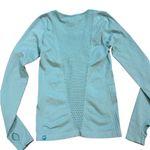 Fabletics  Light Aqua Women’s Athletic Long Sleeve Compression Top Sz S Photo 1